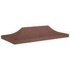 Vidaxl partytentdak 270 g m² 6x3 m bruin