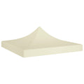 Vidaxl partytentdak 270 g m² 2x2 m crème