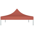 Vidaxl partytentdak 270 g m² 2x2 m terracotta
