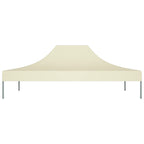Vidaxl partytentdak 270 g m² 4x3 m crème