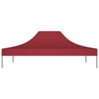Vidaxl partytentdak 270 g m² 4x3 m bordeauxrood