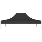 Vidaxl partytentdak 270 g m² 4x3 m zwart