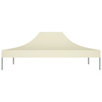 Vidaxl partytentdak 270 g m² 4,5x3 m crèmekleurig