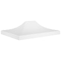 VidaXL Partytentdak 270 g m² 4,5x3 m wit