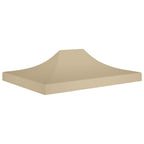 Vidaxl partytentdak 270 g m² 4,5x3 m beige