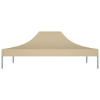 Vidaxl partytentdak 270 g m² 4,5x3 m beige