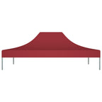 Vidaxl partytentdak 270 g m² 4,5x3 m bordeauxrood