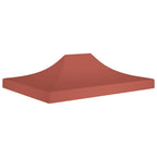 Vidaxl partytentdak 270 g m² 4,5x3 m terracottakleurig