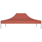 Vidaxl partytentdak 270 g m² 4,5x3 m terracottakleurig