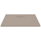 Vidaxl douchebak 80x80 cm smc bruin