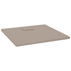 Vidaxl douchebak 90x90 cm smc bruin