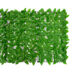Vidaxl balkonscherm met groene bladeren 400x100 cm