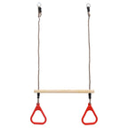 Vidaxl trapezestang met ringen