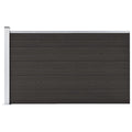 Vidaxl schuttingpaneel 175x105 cm hkc zwart