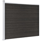VidaXL Schuttingpaneel 175x146 cm HKC grijs