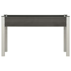VidaXL Plantenbak verhoogd 125x40x75 cm HKC grijs