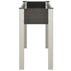 VidaXL Plantenbak verhoogd 125x40x75 cm HKC grijs