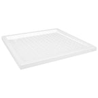 Vidaxl douchebak met noppen 80x80x4 cm abs wit