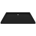 Vidaxl douchebak rechthoekig 70x90 cm abs zwart