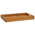 Vidaxl dienblad 60x35 cm massief teakhout