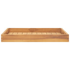 Vidaxl dienblad 60x60 cm massief teakhout