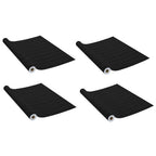 VidaXL Deurfolies zelfklevend 2 st 210x90 cm PVC donkerhoutkleurig