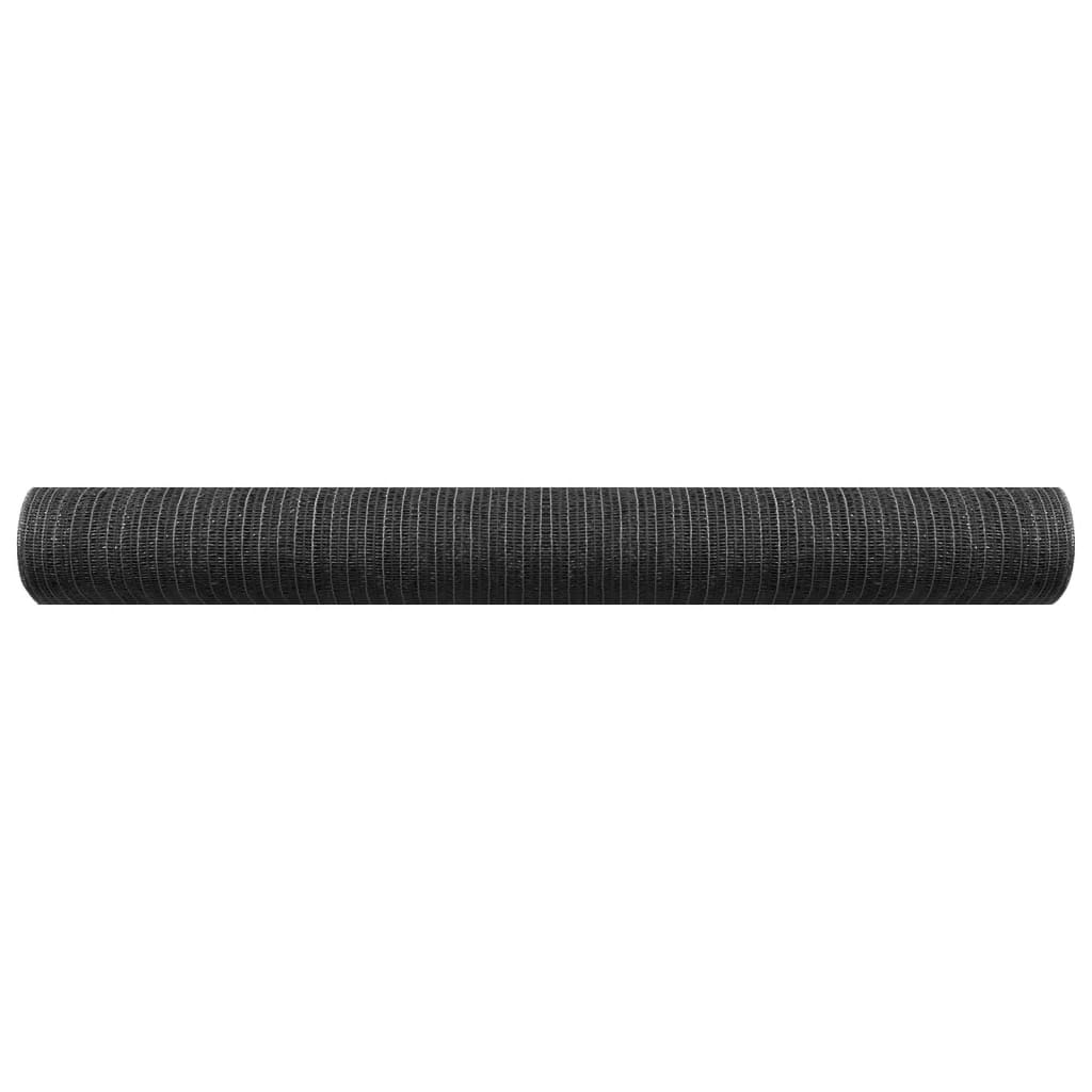VidaXL Privacynet 195 g/m² 3,6x25 m HDPE antracietkleurig
