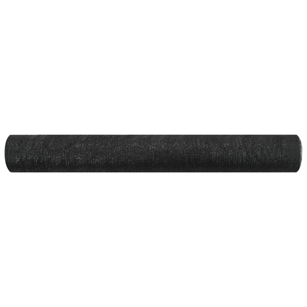Vidaxl privacynet 75 g m² 3,6x50 m hdpe zwart