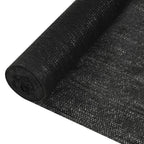 Vidaxl privacynet 195 g m² 1,8x50 m hdpe zwart