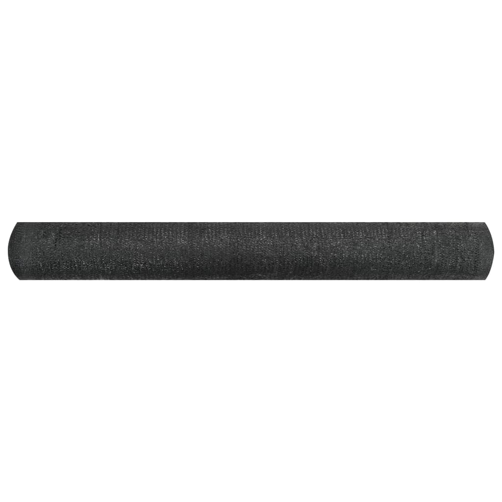 Vidaxl privacynet 195 g m² 1,8x50 m hdpe zwart