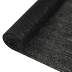 Vidaxl privacynet 195 g m² 2x25 m hdpe zwart