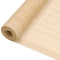 VidaXL Privacynet 75 g/m² 1,5x25 m HDPE beige
