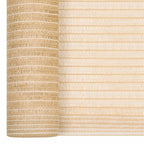 VidaXL Privacynet 195 g/m² 1x25 m HDPE beige