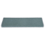 Vidaxl trapmatten 15 st 65x21x4 cm zeeblauw rechthoekige rand