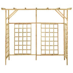 VidaXL Pergola voor 3 containers geïmpregneerd grenenhout