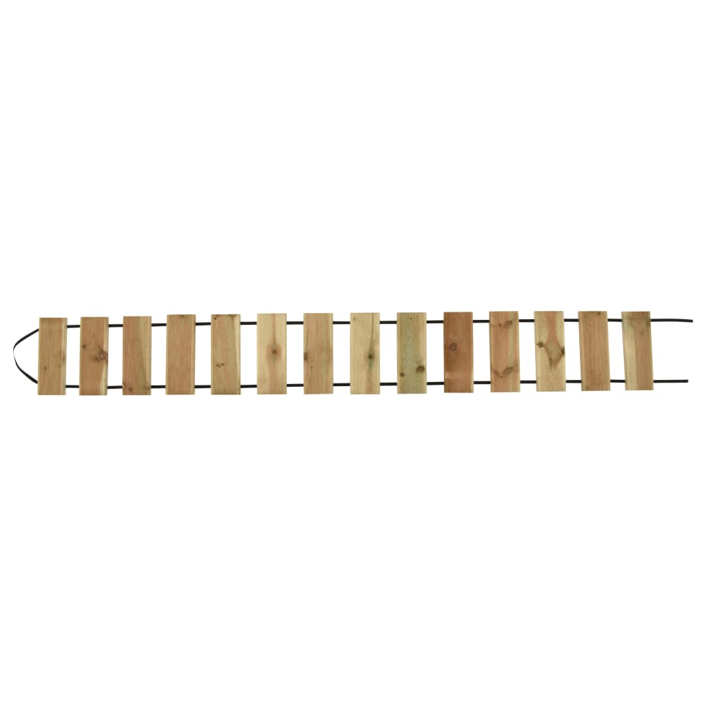 VidaXL Tuinpad oprolbaar 35x300 cm geïmpregneerd grenenhout