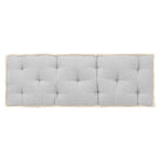 VidaXL Bankkussen pallet 120x40x7 cm grijs