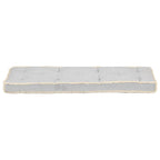 VidaXL Bankkussen pallet 120x40x7 cm grijs