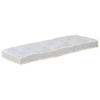 VidaXL Bankkussen pallet 120x40x7 cm grijs