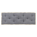 VidaXL Bankkussen pallet 120x40x7 cm blauw