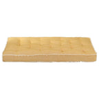 VidaXL Bankkussen pallet 120x80x10 cm geel