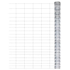 Vidaxl hek 50x1,25 m gegalvaniseerd staal zilverkleurig
