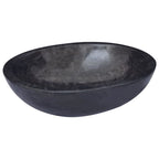 Vidaxl gootsteen 53x40x15 cm marmer zwart