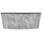 Vidaxl gootsteen ø40x15 cm marmer zwart