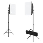 Vidaxl fotostudioset met softboxlampen, achtergrond en reflector