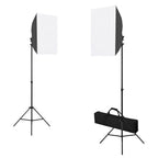 Vidaxl fotostudioset met softboxlampen, achtergrond en reflector