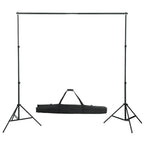 Vidaxl fotostudioset met lampen, paraplu's, achtergrond en reflector