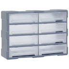 Vidaxl organiser met 8 grote lades 52x16x37 cm
