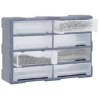 Vidaxl organiser met 8 grote lades 52x16x37 cm