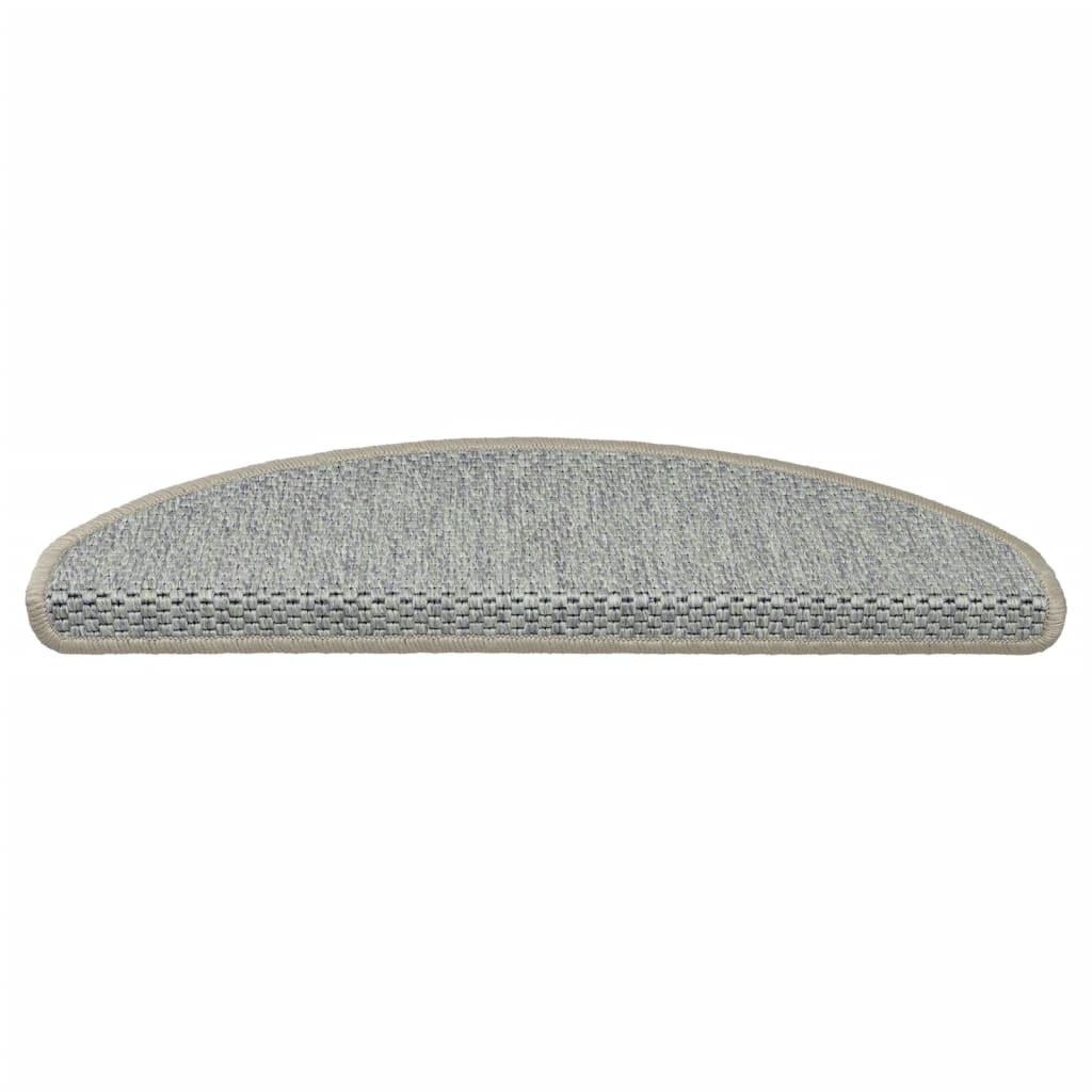 Vidaxl trapmatten zelfklevend 15 st sisal-look 65x21x4 cm lichtgroen